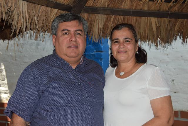 Javier Supelano y Sandra Bolaños.